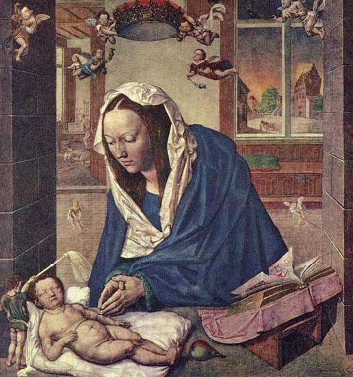 Albrecht Durer Maria mit Kind Norge oil painting art
